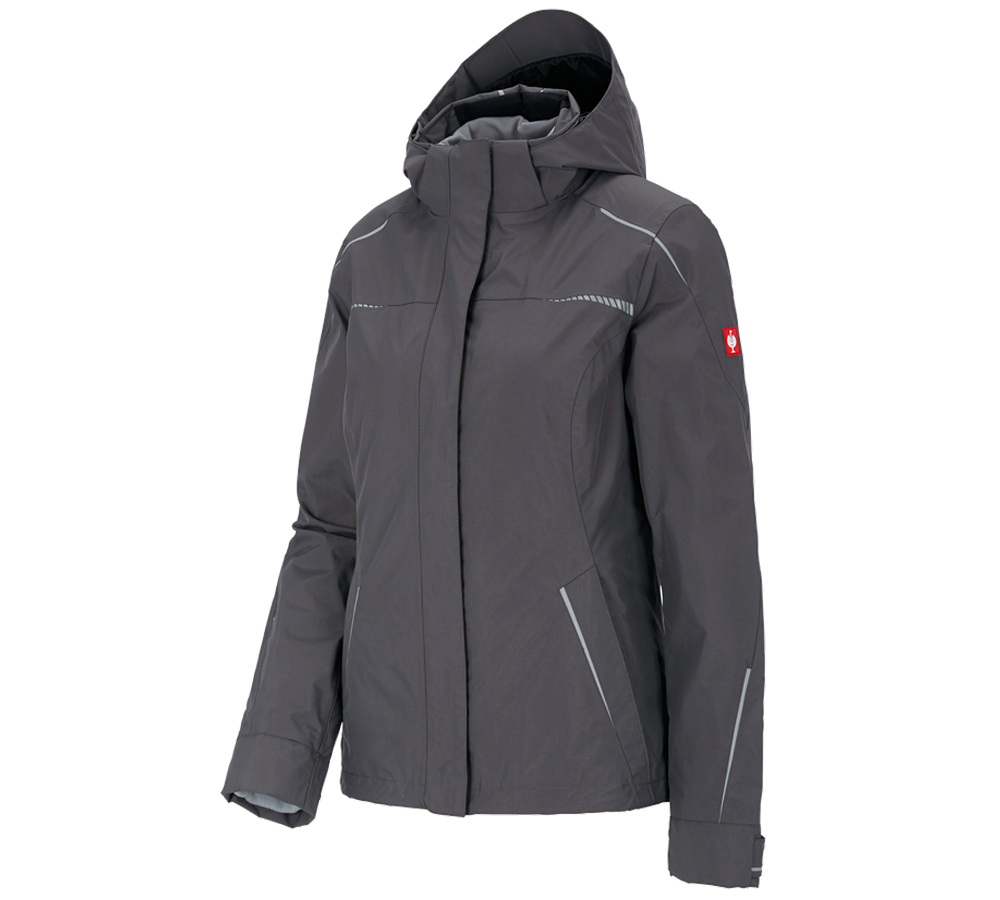 Cold: 3 in 1 functional jacket e.s.motion 2020, ladies' + anthracite/platinum