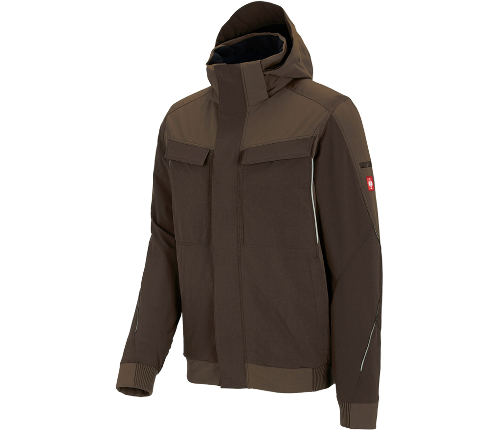 Gardening / Forestry / Farming: Winter functional jacket e.s.dynashield + hazelnut/chestnut