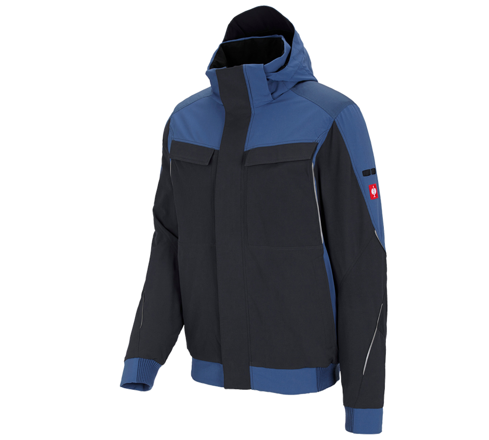 Gardening / Forestry / Farming: Winter functional jacket e.s.dynashield + cobalt/pacific