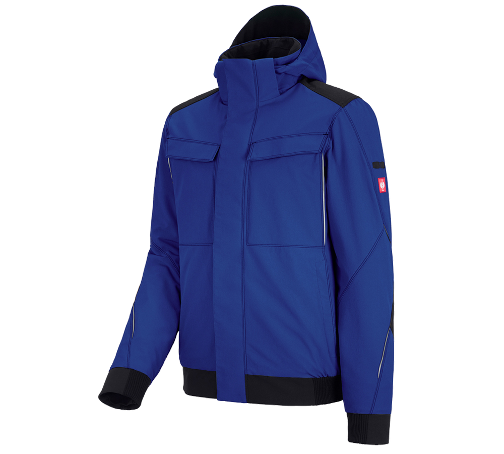 Cold: Winter functional jacket e.s.dynashield + royal/black