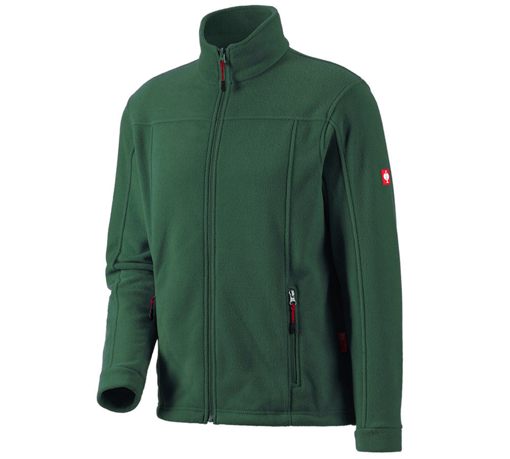 Topics: Fleece jacket e.s.classic + green
