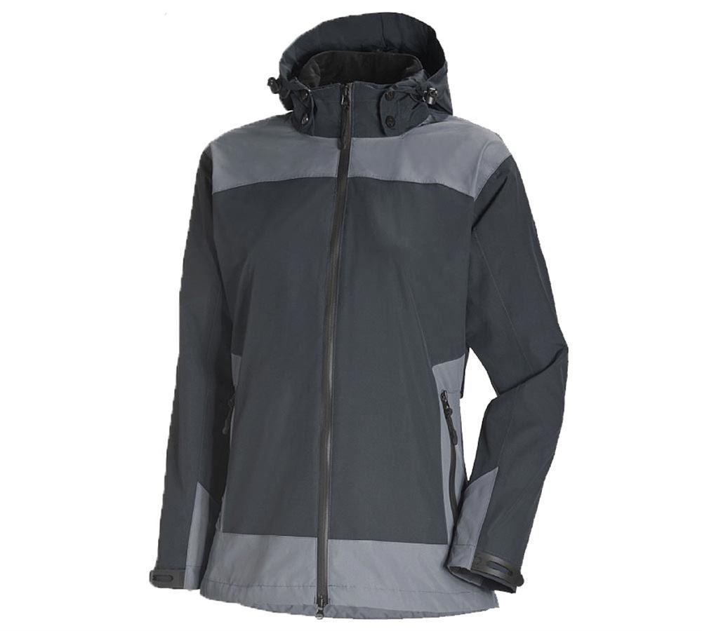Work Jackets: e.s. 3 in 1 ladies' Functional jacket + graphite/cement