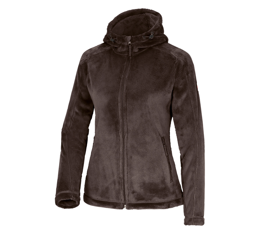 Joiners / Carpenters: e.s. Zip jacket Highloft, ladies' + chestnut