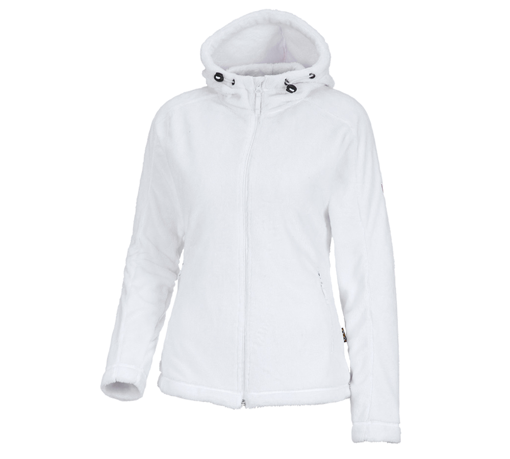 Gardening / Forestry / Farming: e.s. Zip jacket Highloft, ladies' + white