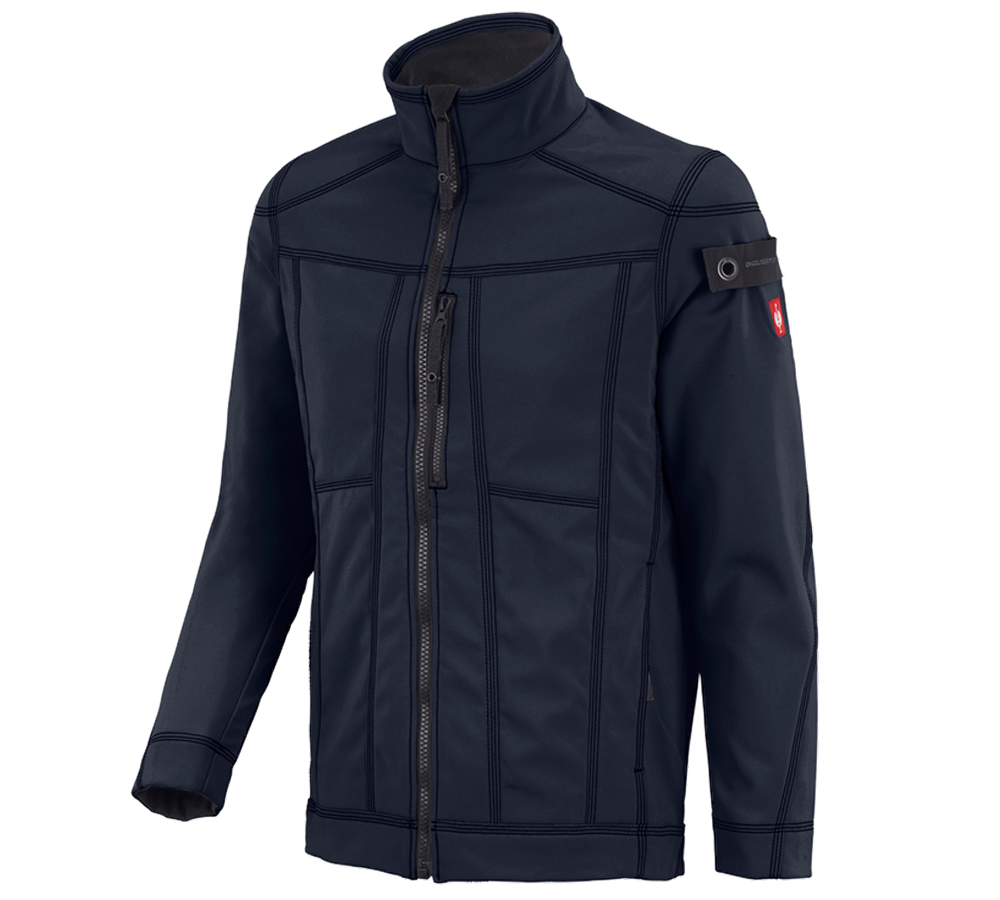 Joiners / Carpenters: Softshell jacket e.s.roughtough + midnightblue