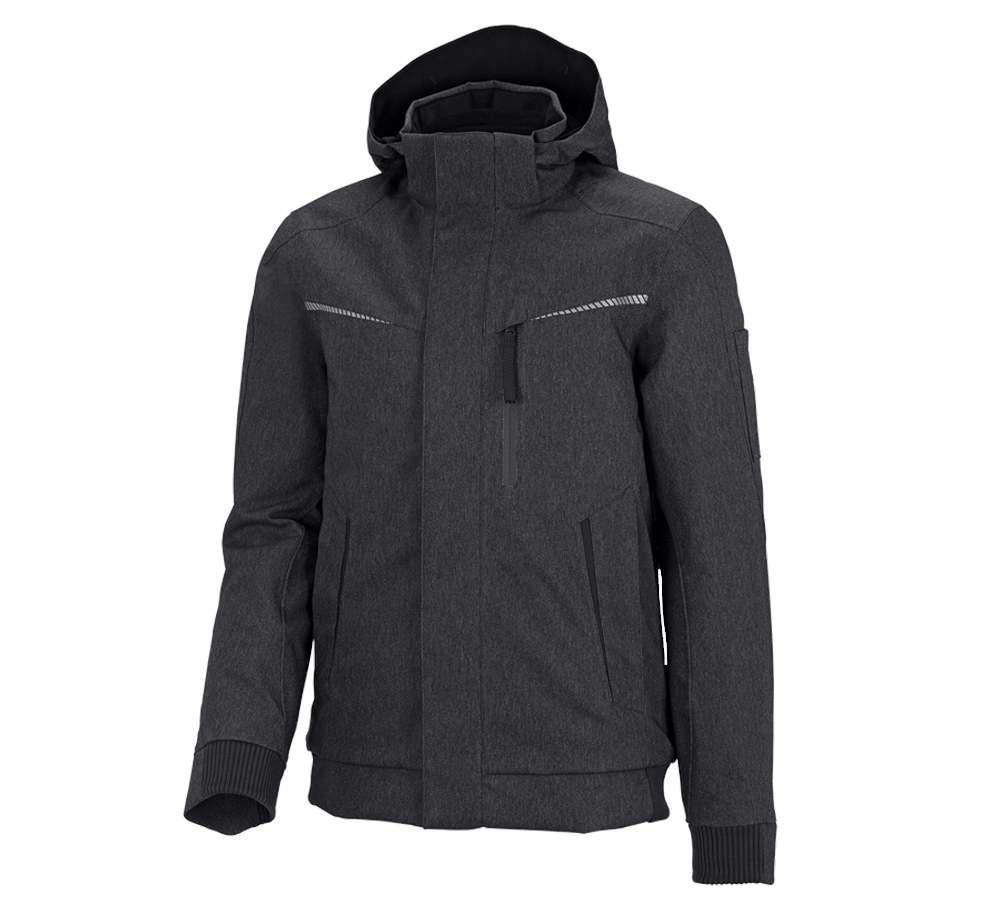 Cold: Winter functional pilot jacket e.s.motion denim + graphite