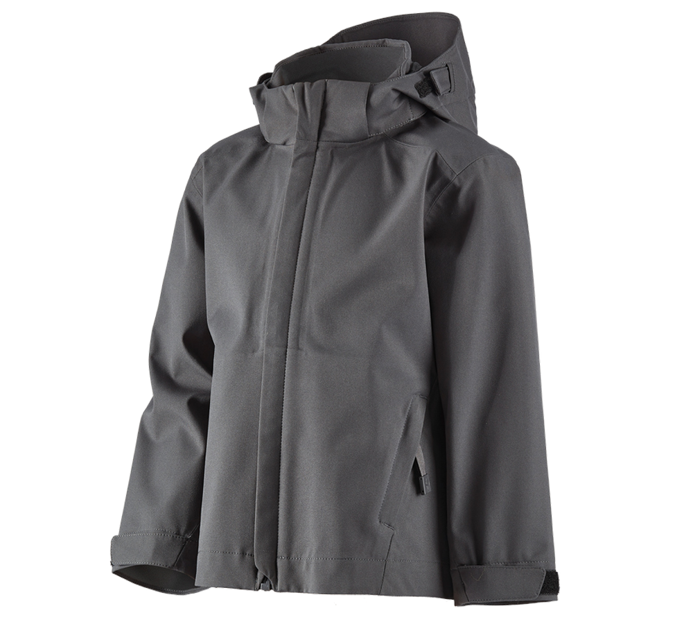 Jackets: e.s. Functional jacket CI, children's + anthracite