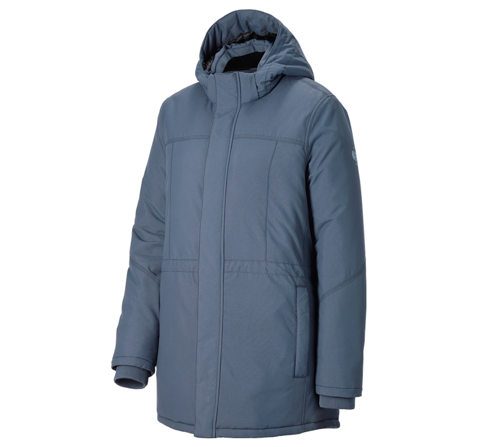 Clothing: Parka e.s.iconic, ladies' + oxidblue