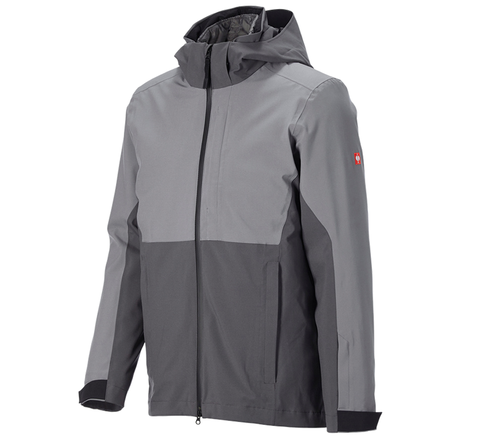 Clothing: 3 in 1 functional jacket e.s.trail snow + carbongrey/basaltgrey