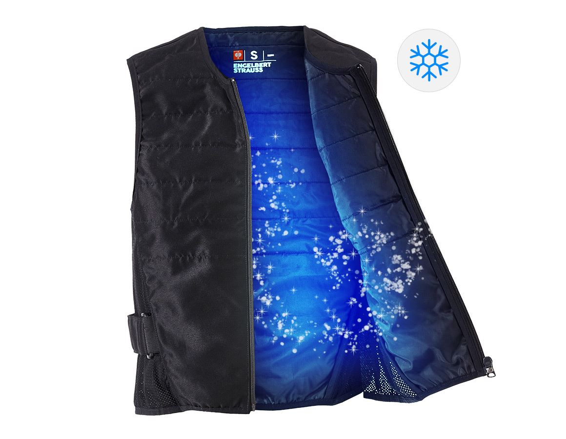Work Body Warmer: Cooling vest + black