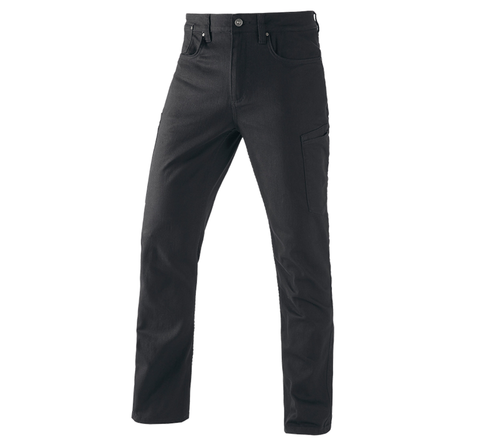 Topics: e.s. 7-pocket jeans + black