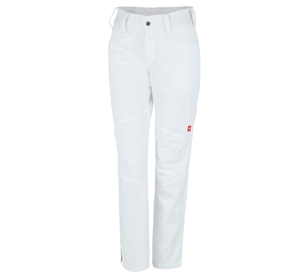 Work Trousers: e.s. Trousers base, ladies' + white
