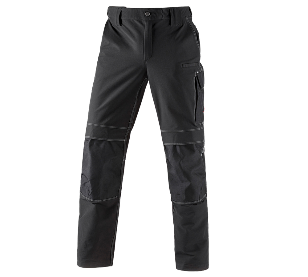 Plumbers / Installers: Functional trousers e.s.dynashield + black