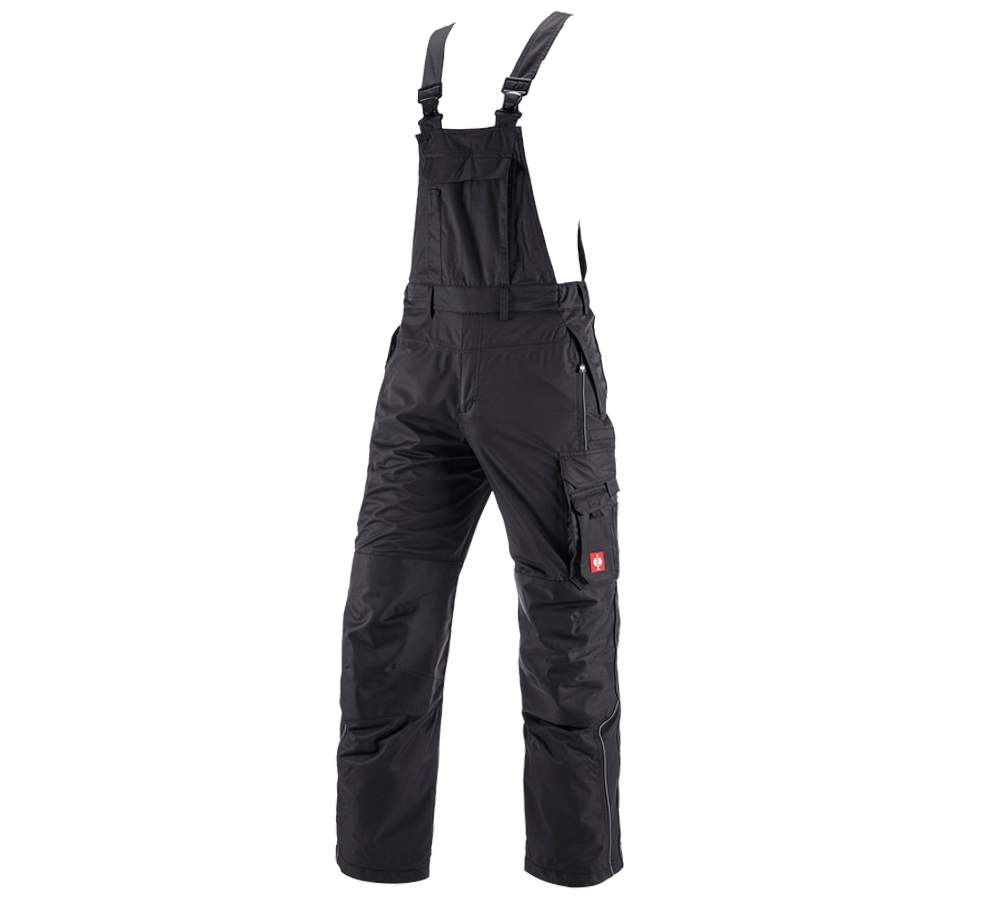 Work Trousers: Functional bib & brace e.s.prestige + black