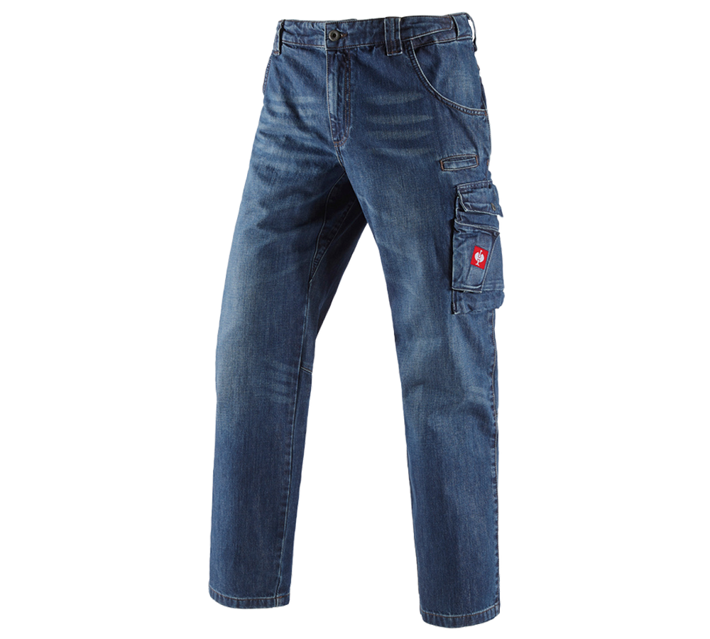 Arbetsbyxor: e.s. worker-jeans + darkwashed