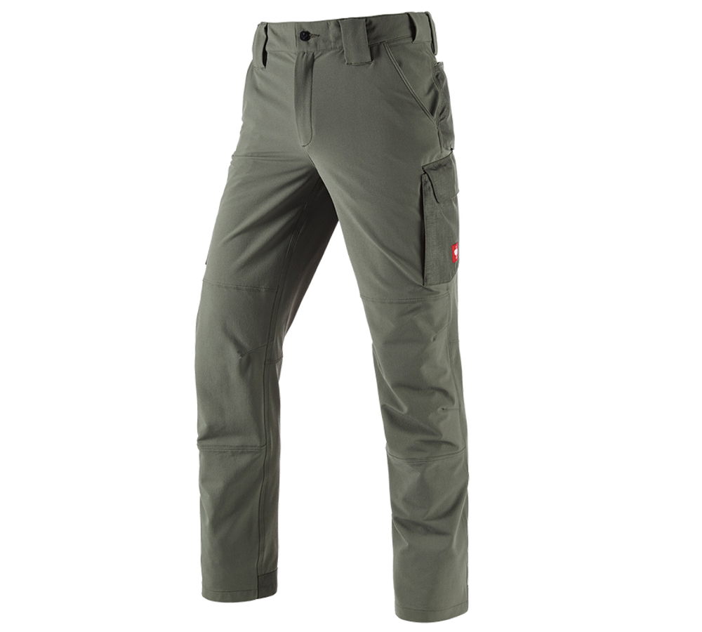 Plumbers / Installers: Functional cargo trousers e.s.dynashield solid + thyme
