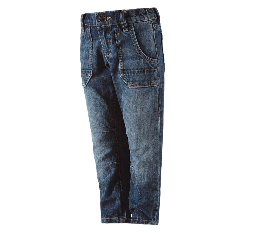 Byxor: e.s. Jeans POWERdenim, barn + stonewashed
