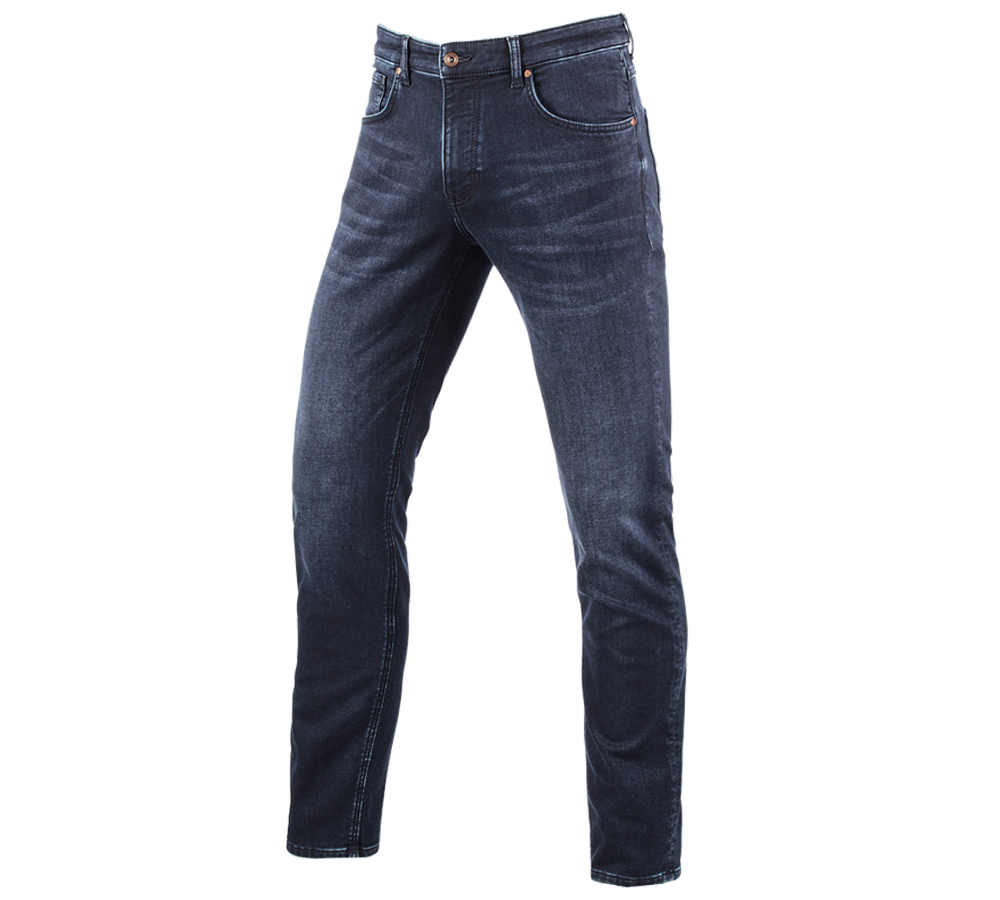 Topics: e.s. 5-pocket jeans jog-denim + darkwashed