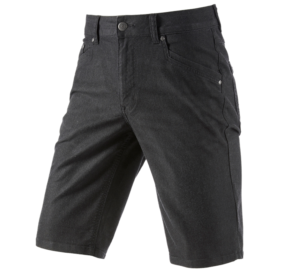 Arbetsbyxor: 5- fickors-shorts e.s.vintage + svart