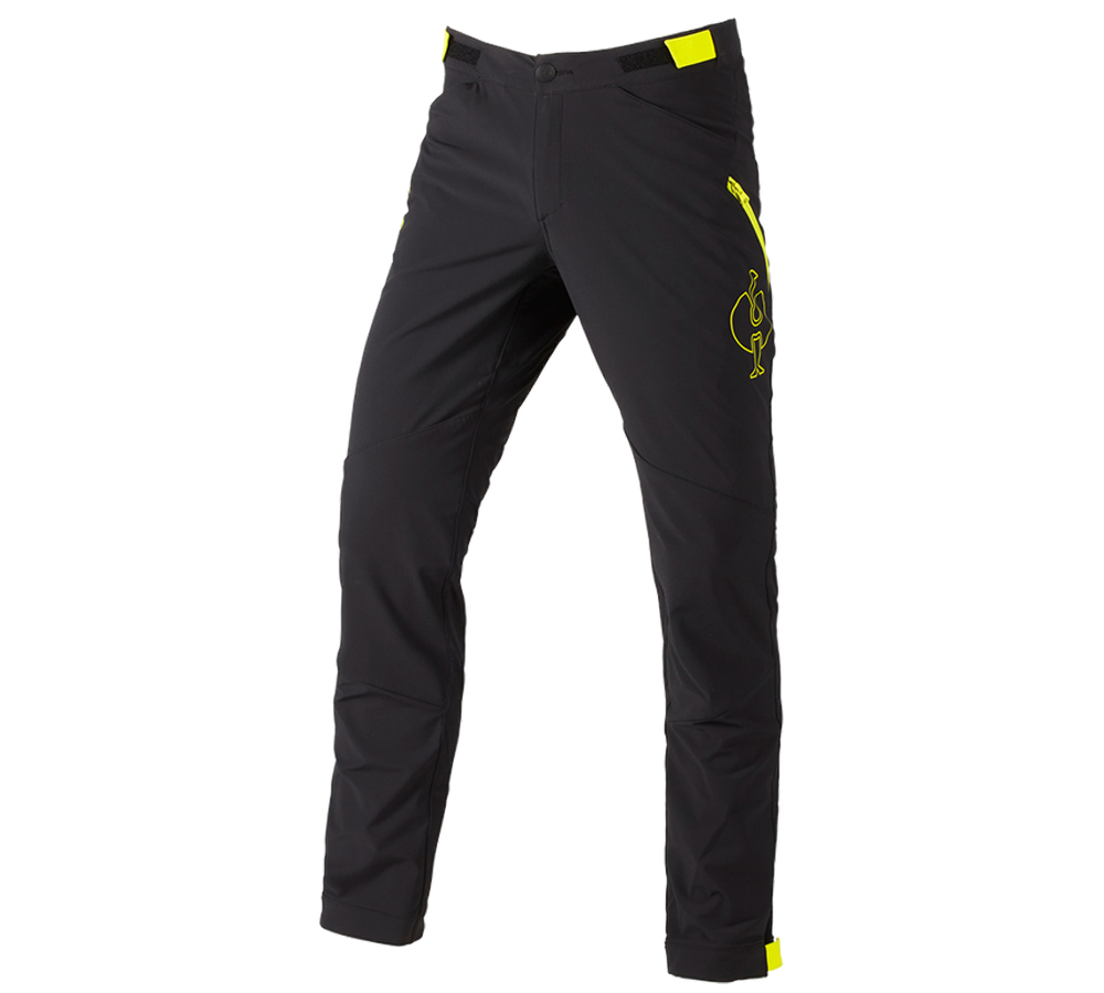 Topics: Functional trousers e.s.trail + black/acid yellow