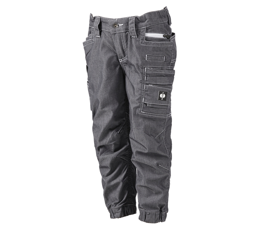 Trousers: Cargo trousers e.s.motion ten summer, children's + oxidblack