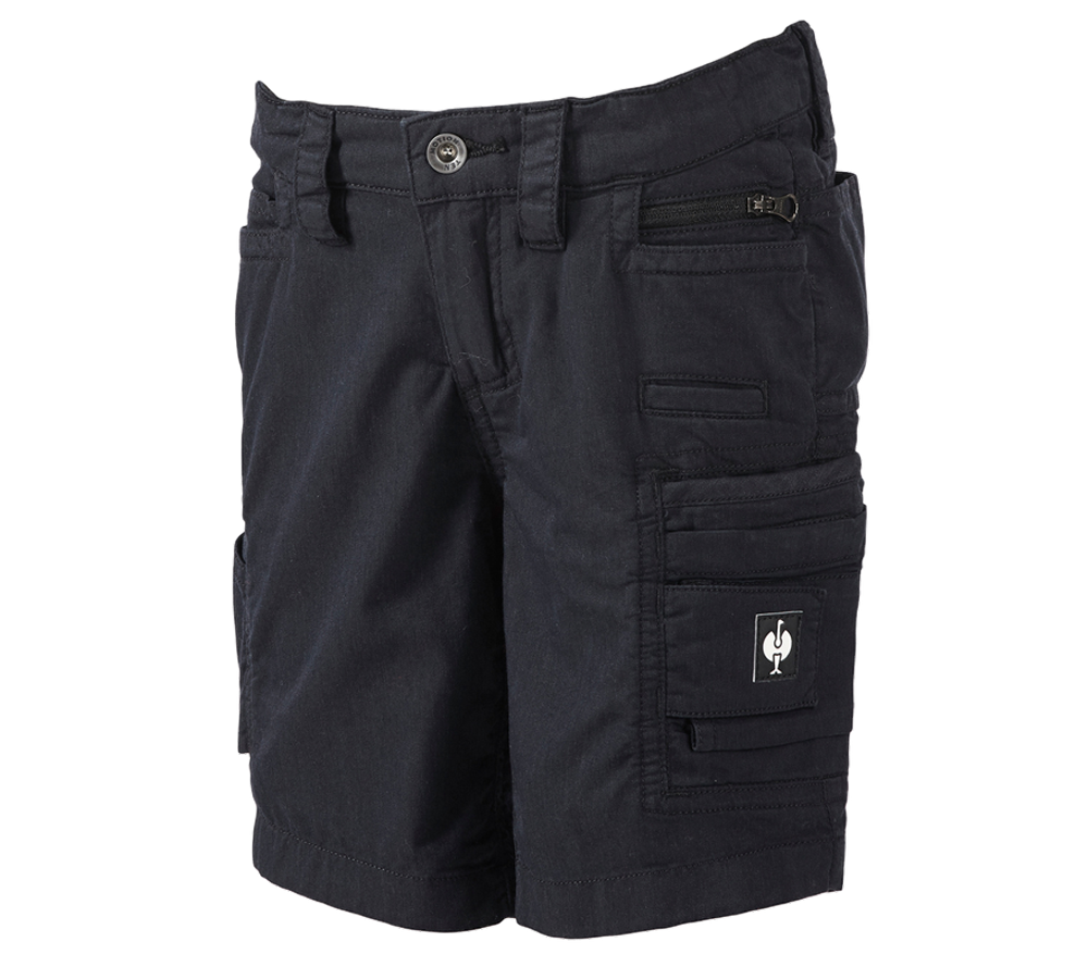 Shorts: Cargo shorts e.s.motion ten summer, children's + black