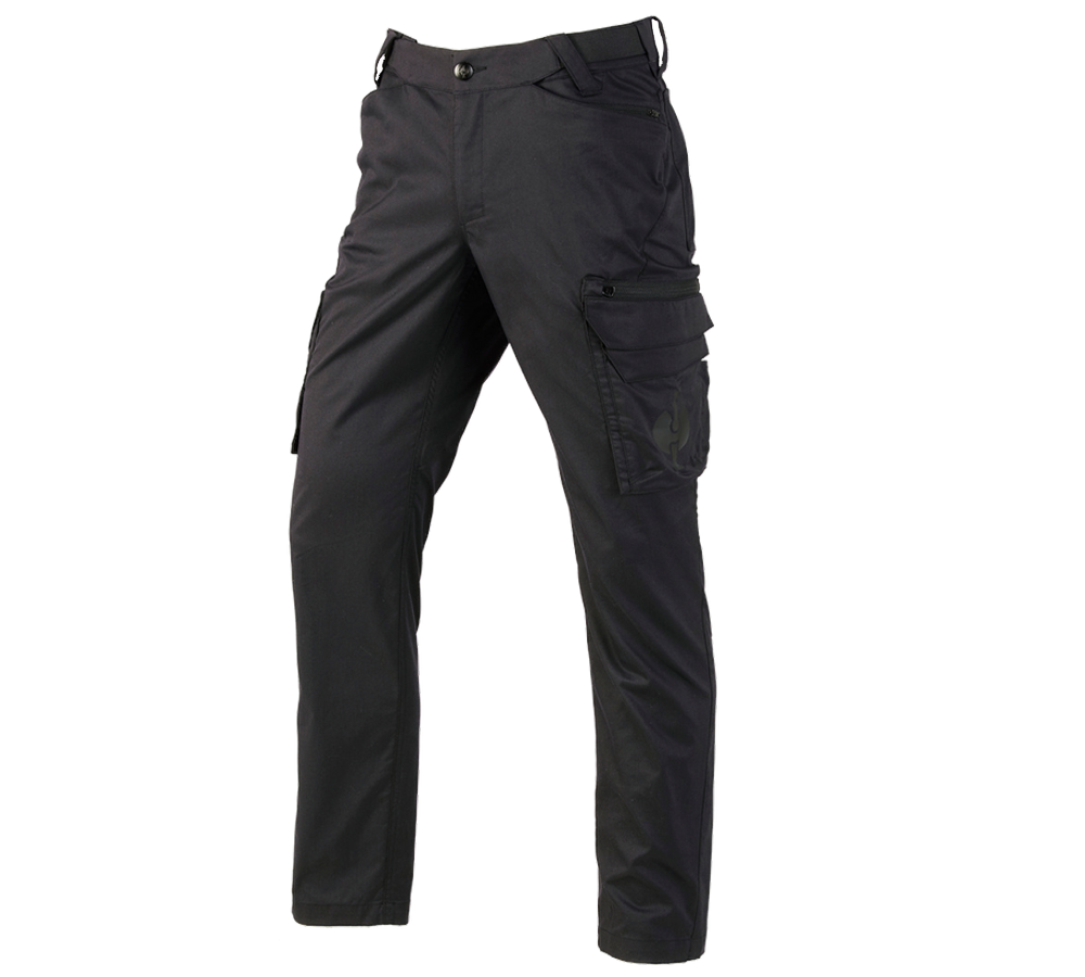 Topics: Cargo trousers e.s.trail + black