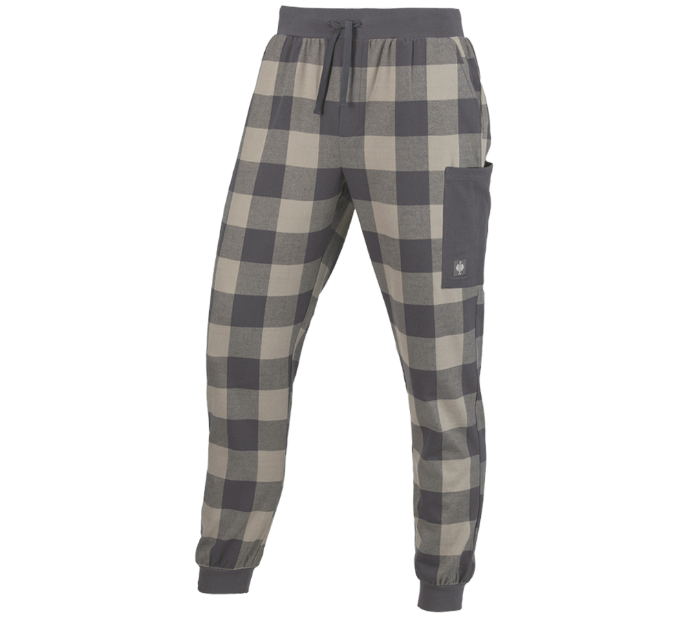 Accessoarer: e.s. Pyjamas byxa + delfingrå/karbongrå
