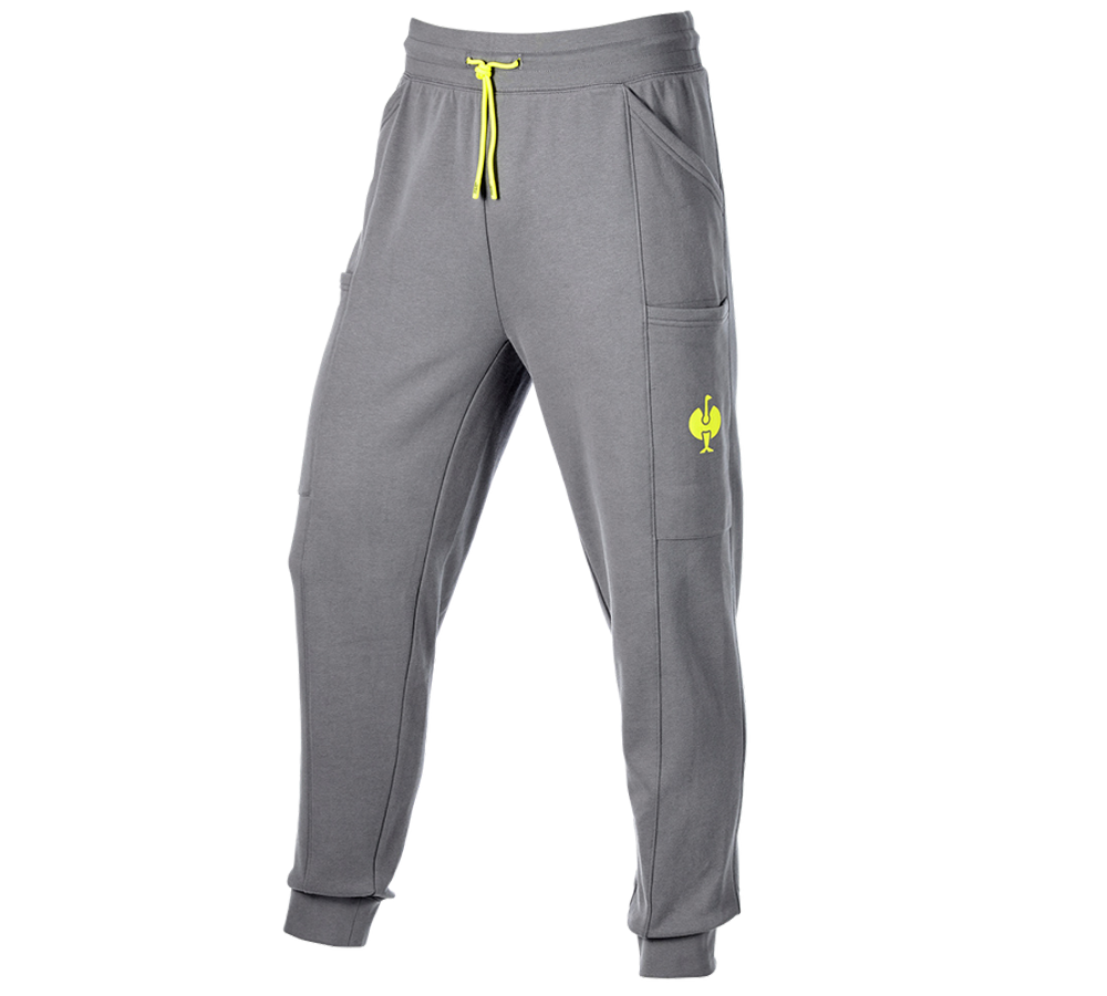 Clothing: Sweat pants light e.s.trail + basaltgrey/acid yellow