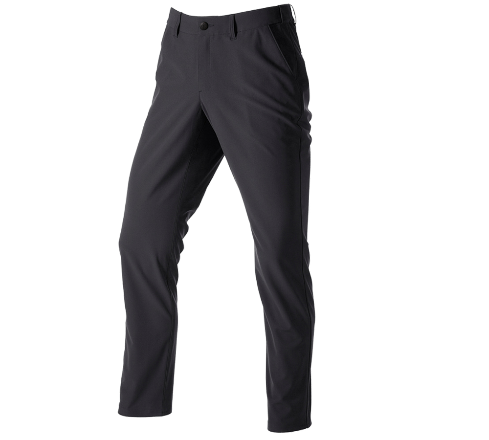 Work Trousers: Trousers Chino e.s.work&travel + black