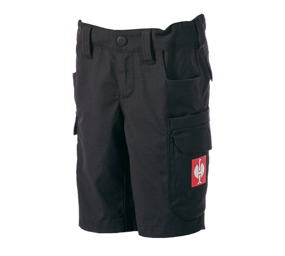 Shorts: Super Mario cargo-shorts, barn + svart