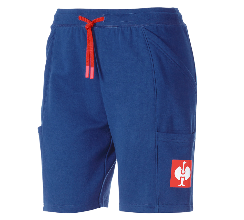 Kläder: Super Mario Sweatshort, dam + alkaliblå