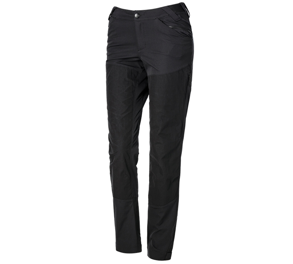 Clothing: Hybrid functional trousers e.s.trail, ladies' + black