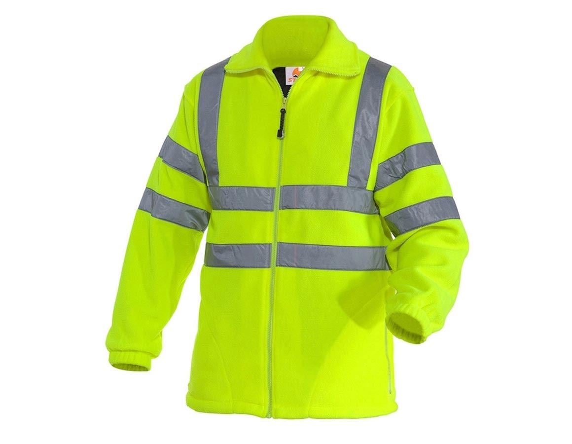 Topics: STONEKIT High-vis jacket Fleece + high-vis yellow