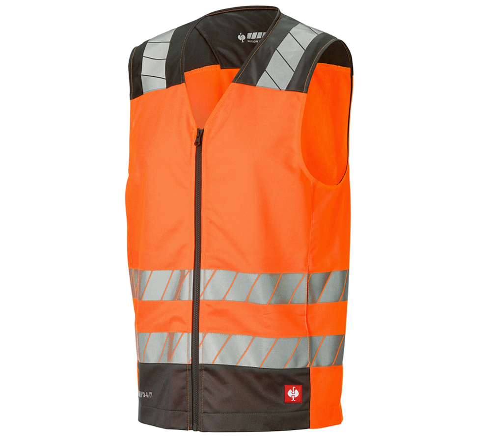 Topics: High-vis bodywarmer e.s.motion 24/7 + high-vis orange/anthracite