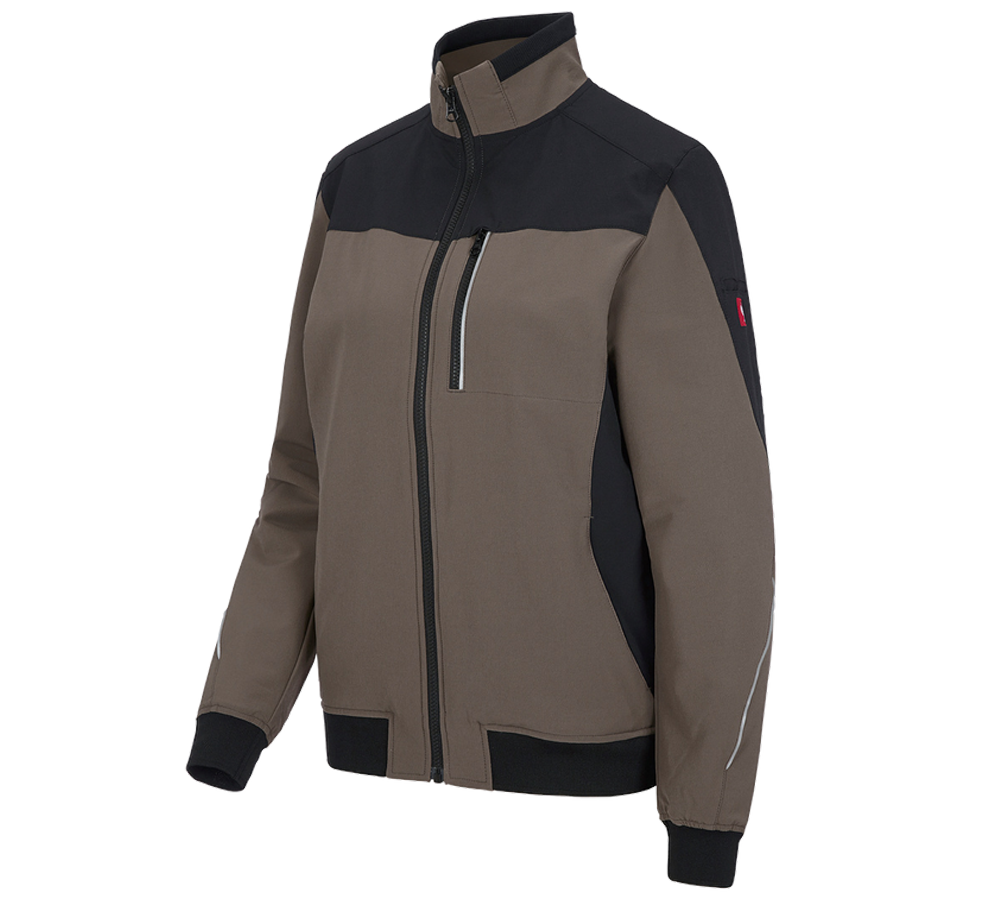 Work Jackets: Functional jacket e.s.dynashield, ladies' + stone/black