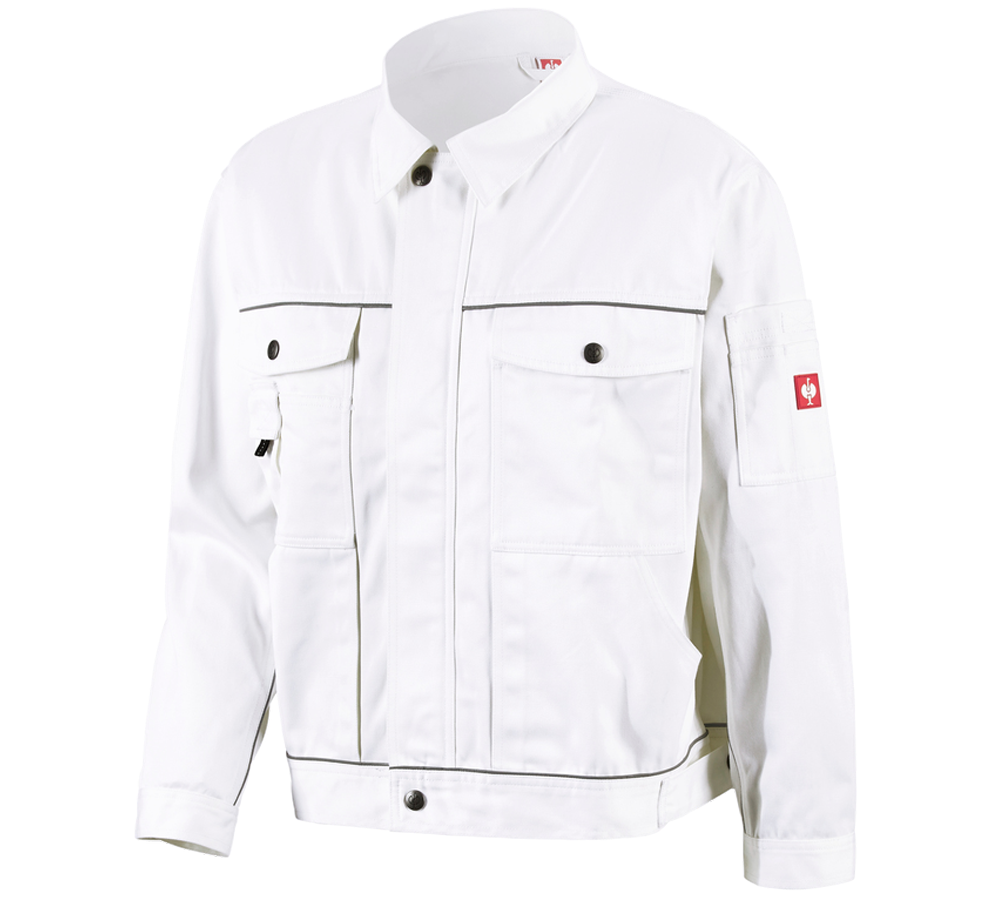 Gardening / Forestry / Farming: Work jacket e.s.classic + white