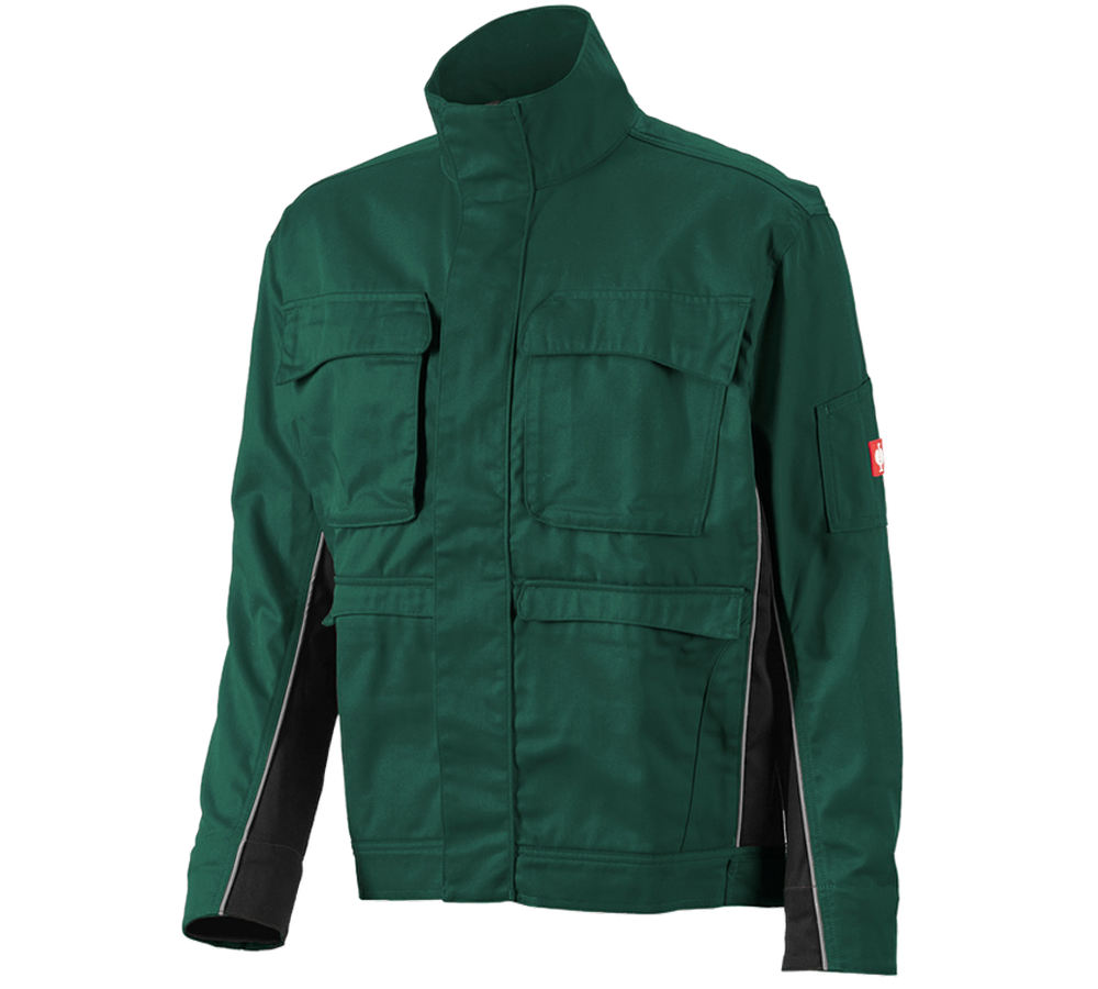 Plumbers / Installers: Work jacket e.s.active + green/black