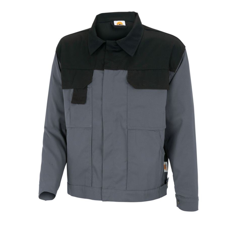 Work Jackets: STONEKIT Work jacket Odense + grey/black
