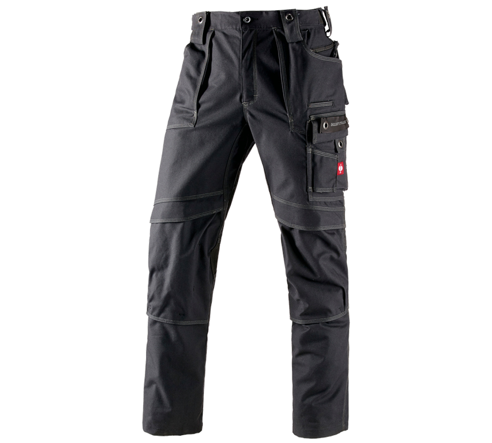 Plumbers / Installers: Trousers e.s.roughtough + black