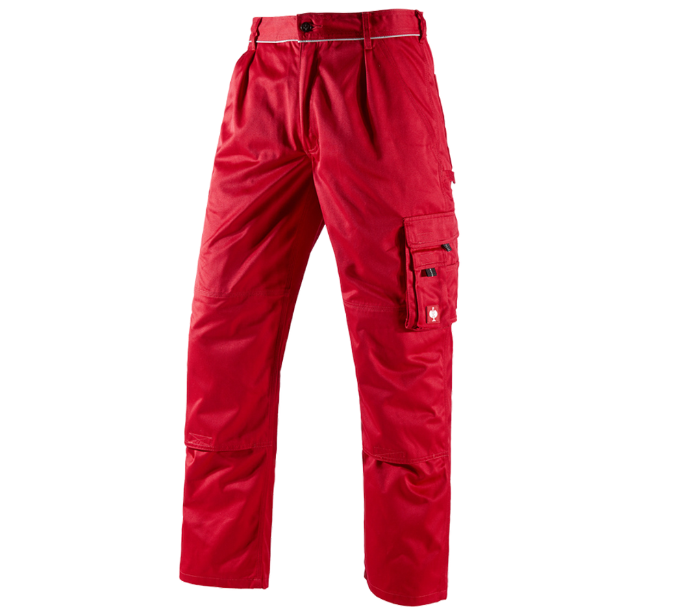 Plumbers / Installers: Trousers e.s.classic  + red