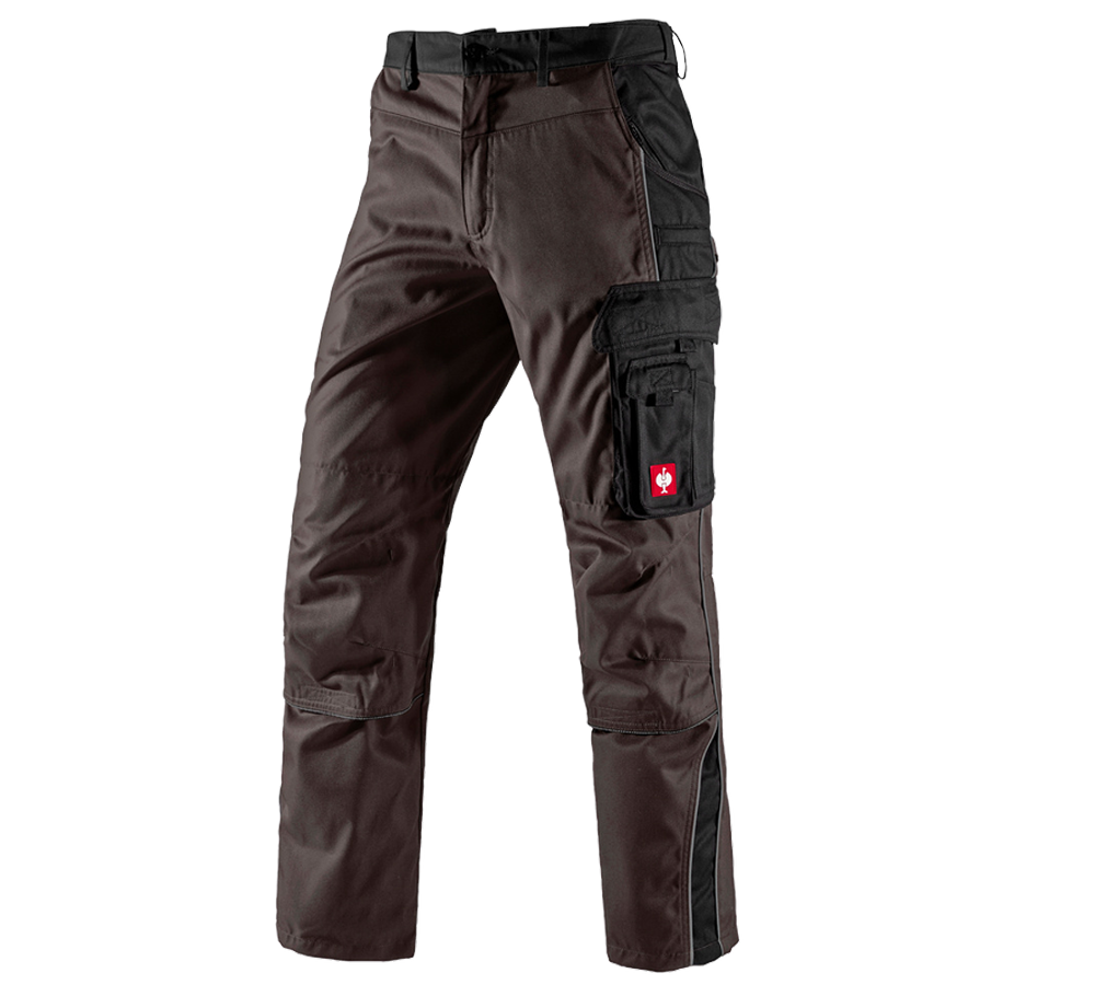 Plumbers / Installers: Trousers e.s.active + brown/black