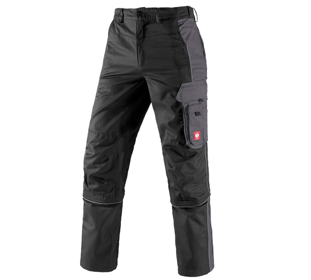 Plumbers / Installers: Zip-Off trousers e.s.active + black/anthracite