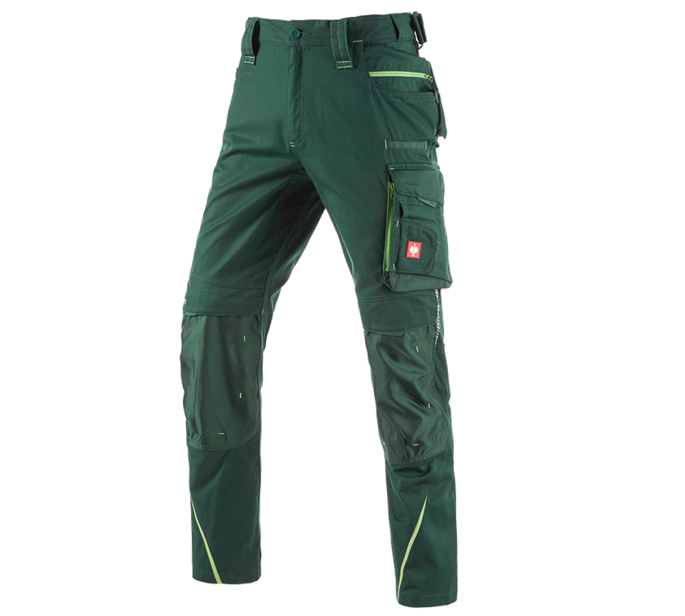 Gardening / Forestry / Farming: Winter trousers e.s.motion 2020, men´s + green/seagreen
