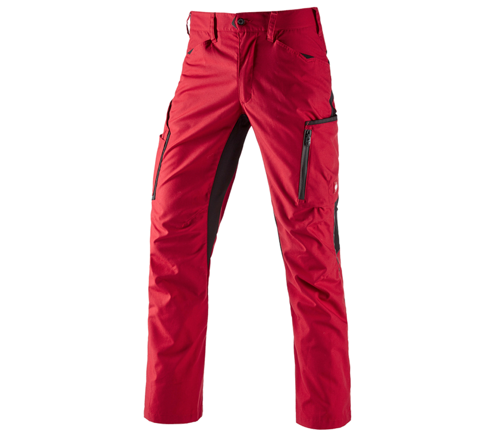 Cold: Winter trousers e.s.vision + red/black