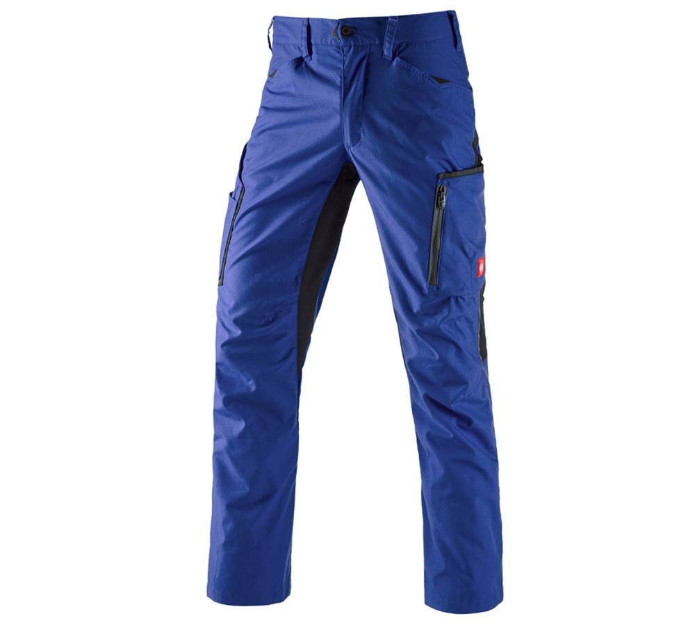 Plumbers / Installers: Winter trousers e.s.vision + royal/black