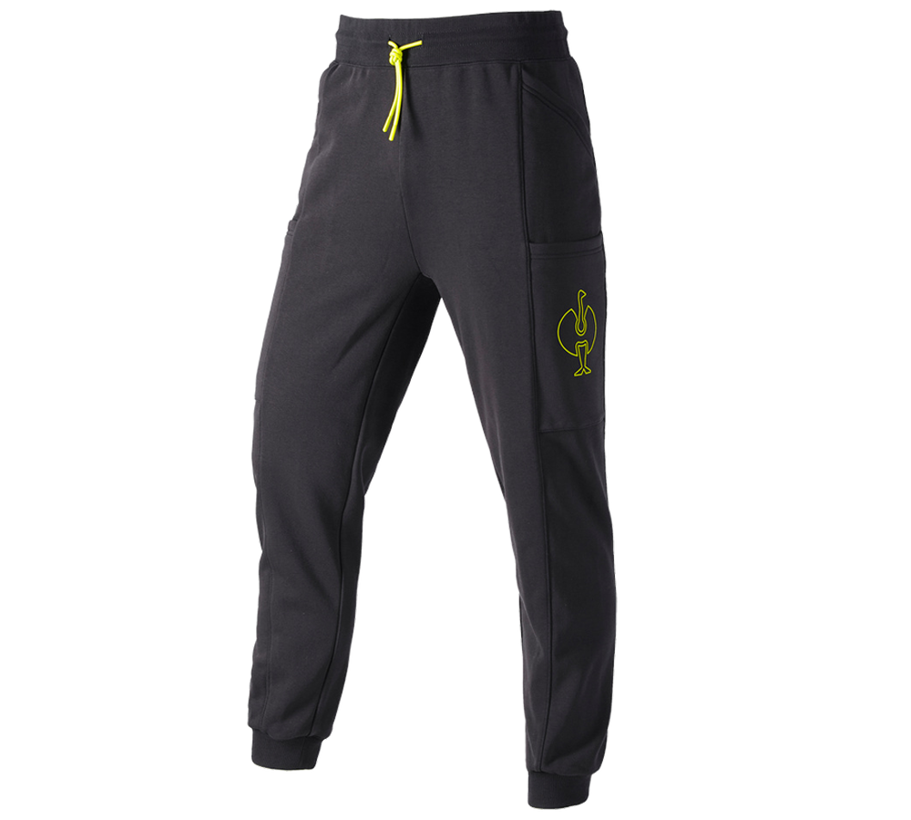 Topics: Sweat pants e.s.trail + black/acid yellow