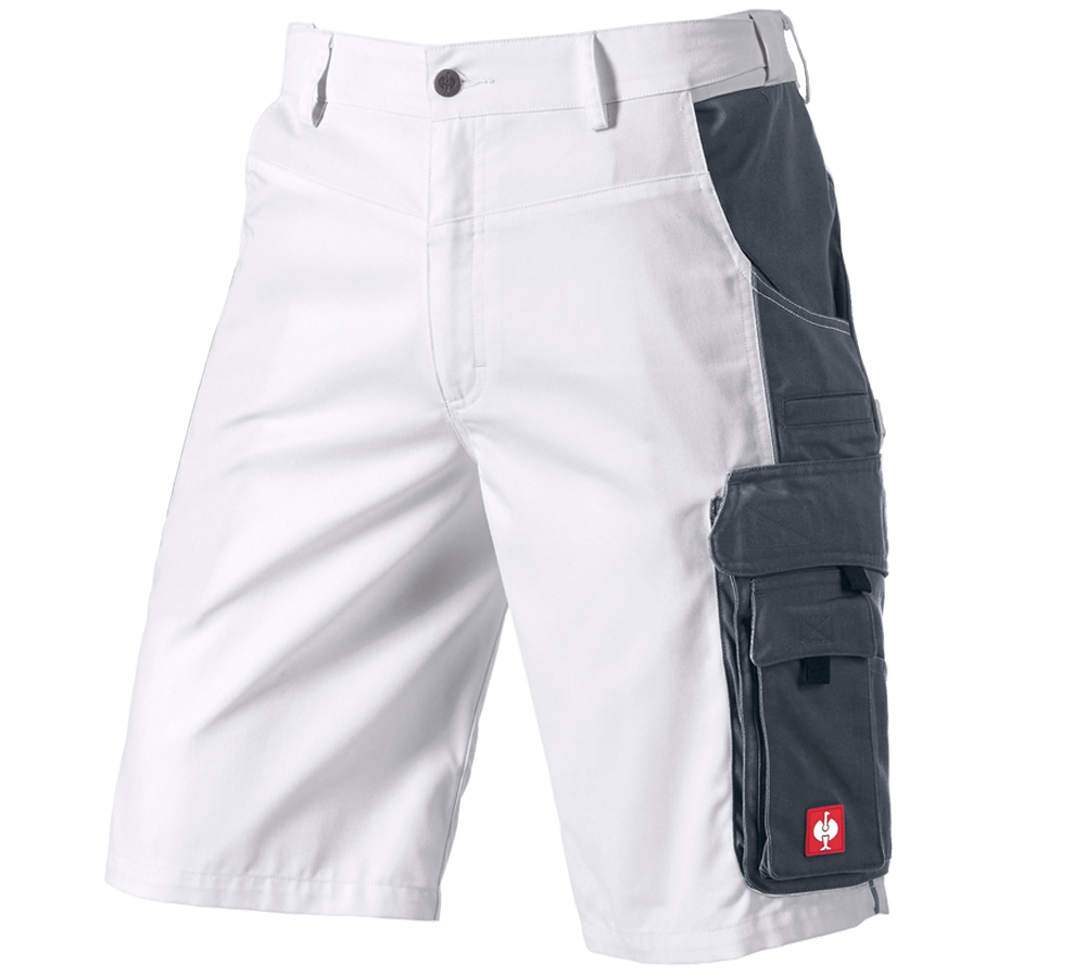 Arbetsbyxor: Shorts e.s.active + vit/grå