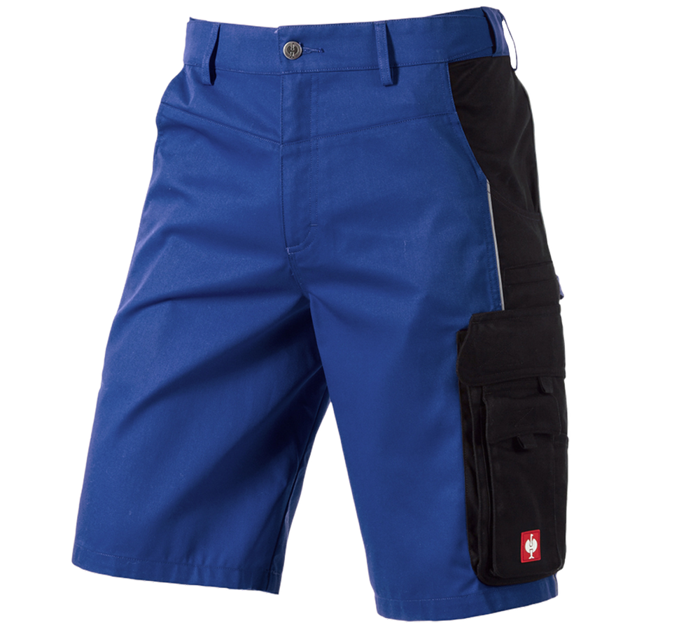 Arbetsbyxor: Shorts e.s.active + kornblå/svart
