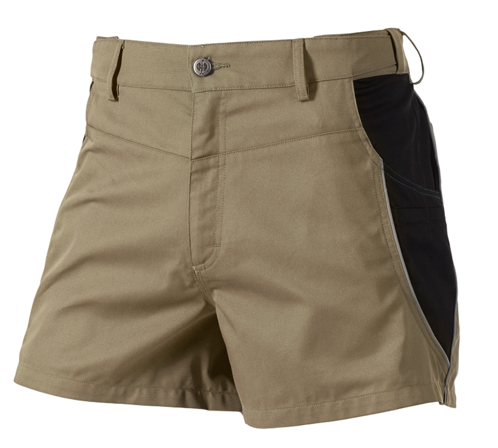 Arbetsbyxor: X-shorts e.s.active + khaki/svart